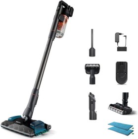 Resim Philips Toz Torbasız 750w Süpürge Powerpro Max Triactive Başlık Hepa 13 