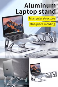 Resim Genel Markalar S6 Pro Highest Quality Compatible With All Models Aluminum Laptop Stand Ultra Sturdy Riser Stand 