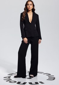 Resim Celine İçi Boş Çapraz Dalma Blazer - L 