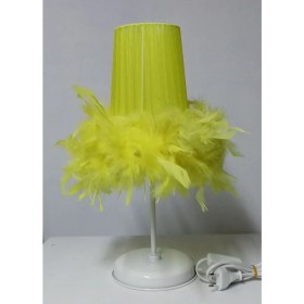 Resim Tüylü Erkek Kız Çocuk Odası Yatak Odası Abajuru Renk Seçenekli 