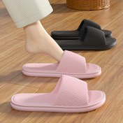 Resim 1 Çift Unisex EVA Duş Terlikleri - Kaymaz Tüm Mevsim İç Mekan/Dış Mekan Sandaletleri Banyo, Plaj, Havuz, Spa için - Klasik Renkli Slip-On Su Ayakkabıları EVA Üst, İç, Taban, Astar ile 