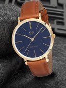 Resim Q&Q Ince Kasa Klasik Model Unisex Kol Saati 