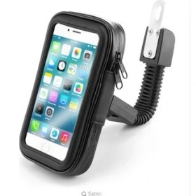 Resim Universal Motorsiklet Telefon Tutucu 