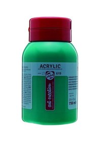 Resim Talens Art Creation Akrilik Boya 750Ml Permanent Green Deep 619 