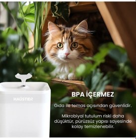 Resim Haustier Wf004 Akıllı Kedi Köpek Su Sebili Su Şelalesi Su Pınarı 