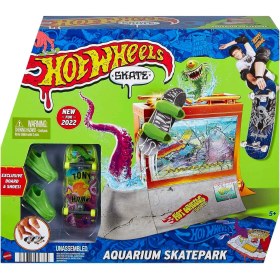 Resim Hgt91 Hot Wheels Skate Parmak Kaykay Macerasına Baslangıc Setlerı Renksiz 