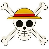 Resim One Piece Skull Lamp Figür 
