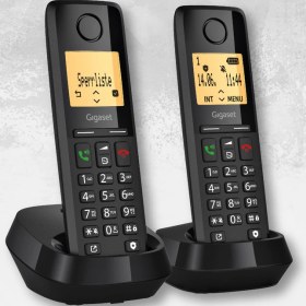 Resim Gigaset Pure 300 Duo Handsfree Kablosuz Dect Telsiz Telefon 