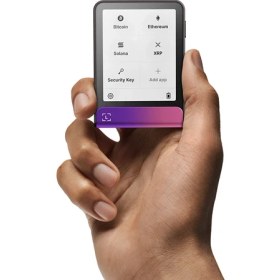 Resim Ledger Flex Nebula Kızılı Kripto Donanım Cüzdanı 
