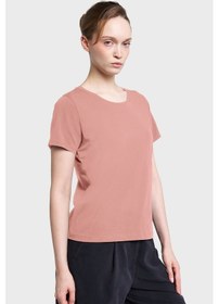 Resim Lescon Kadın Kısa Kollu T-shirt 26y-2127 Pembe 
