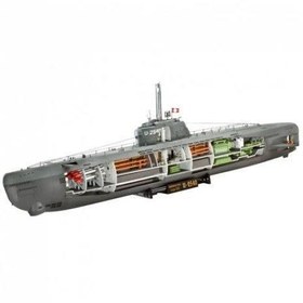 Resim Revell 1:144 German Submarine Type XXI with Interior 05078 