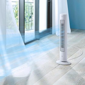 Resim Philips 5000 Serisi Kule Tipi Fanlı Vantilatör Beyaz CX5535/00 