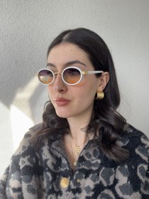 Resim Renkli Cam İkon Güneş Gözlüğü 