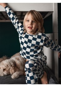 Resim Antebies Organik Lacivert No Bad Days Erkek Çocuk Pijama Takımı Renkli 