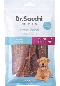 Resim Dr.sacchi Premium Ördekli Fileto Tahılsız Köpek Ödülü 100 Gr 109-30001.01 