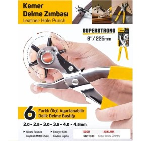 Resim Sgs Kemer Delme Zımbası 