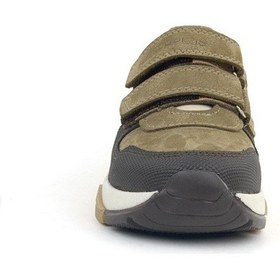 Resim Ortopedikal 3880 Rakerplus % 100 Deri K.gri Siyah Çocuk Sneakers Spor Ayakkabı Cırtlı 