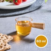 Resim Ahşap Saplı Küçük Boy Cam Sosluk 60 Ml Vienev