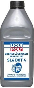 Resim LIQUI MOLY Brake Fluid SL6 DOT4 Fren Hidrolik Yağı LQM-21168 (1 Litre) 