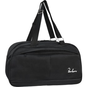 Resim Lokiboo Askılıklı Spor El Valizi Büyük El Çantası Siyah 