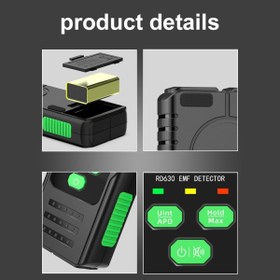 Resim Radyas Elektriksel yoğunluk- Manyetiksel yoğunluk - Radyasyon dedektörü 