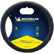 Resim Michelin Mc1003naz Premium Suni Deri Direksiyon Kılıfı Mavi 