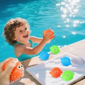 Resim 2/4 adet Yaz Su Oyuncakları Çocuklar için Set, Parti Favor Paketi Çok Parça Set, Eğlenceli Yüzen Havuz Oyuncak Seti, Renkli Banyo Oyuncakları Erkek ve Kızlar için, Açık Hava Plaj Yüzme Malzemeleri 
