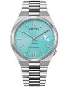 Resim Citizen Tsuyosa NJ0151-88M Otomatik Çelik Gri Buz Mavisi Kadran 40 mm Erkek Kol Saati 