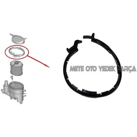 Resim Yakıt Filtresi Kapak Kelepçesi Citroen Peugeot 1.9 D Dw8 1904.26 