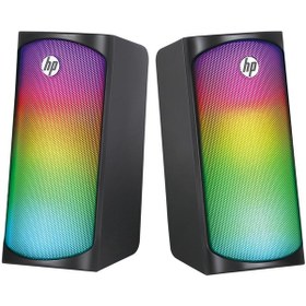 Resim HP DHE-6004 2.0 Kablo ve Bluetooth RGB Speaker HP