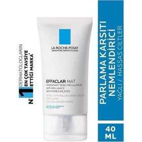 Resim La Roche Posay Effaclar Mat Parlama Karşıtı Yağlı ve Sivilceli Cilt Bakım Kremi 40ml 