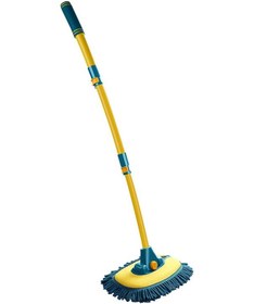 Resim Padalink 15 Eğimli Araba Yıkama Fırçası - Yumuşak Fiber, Yüksek Emiş, Çizik Yapmaz, 3 Kademeli Uzayan Sap 