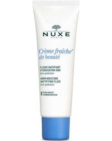 Resim Nuxe Creme Fraiche De Beaute 48H Mattifying Fluide 50 ML 