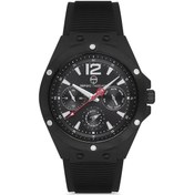 Resim Sergio Tacchini Siyah Silikon Kordon Erkek Kol Saati L.st.1.10142.1 Siyah 