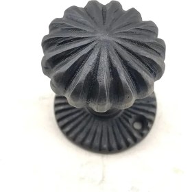 Resim Antika Tarz Dekoratif Pirinç Açarlı Kapı Babası - 50MM, Oksit 