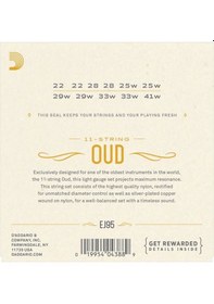 Resim D'addario Ej95 Ud Tel Seti 