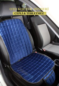 Resim TEKNOCLUB Lüx Soft Cepli Ortopedik Kadife Dokulu Şöför Koltuk Sırt Dayamalı ve Alt Minder Seti ( N0:3) 