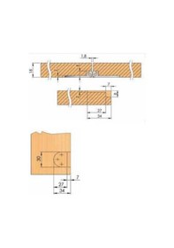 Resim Mepa MKM04 Krom Masa Menteşesi 2'Li 