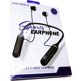 Resim Polygold PG-100 Bluetooth 5.0 Boyun Bantlı Kulaklık – 50 Saat Konuşma Süresi, Type-C Şarj 