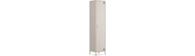 Resim Furni 24 Pera Metal Elbise Dolabı, Soyunma Dolabı, Tek Kapılı, 41,50 x 40 x 189,50 cm 
