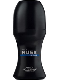 Resim AVON Musk Intense Erkek Parfüm Rollon Ve Musk Marine Tıraş Sonrası Jel Paketi 