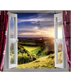 Resim Olinpa Cam Ocak Arkası Koruyucu | Pencere 