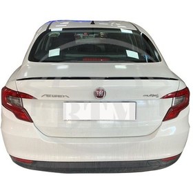Resim Fiat Egea Bagaj Üstü Spoiler Piano Black 