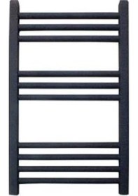 Resim Şimaş 60/120 Siyah Havlupan+2 Adet Radyatör Vanası Mat Siyah 