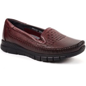 Resim Forelli Eterna-g Comfort Kadın Deri Ayakkabı Bordo 29413-f3670129 Bordo 