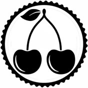 Resim Genel Markalar Kiraz Tasarım Sticker 30 x 30 cm 