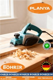 Resim BÖHRER ELEKTRİKLİ AHŞAP DÜZELTME RENDE PLANYA MAKİNESİ 