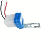 Resim 1pc Otomatik Sensör Switch Mavi ve Beyaz Kasa ile - 50-60Hz, 10A, Foto Kontrol Sokak Lambaları için, AC 110V/220V, DC 12V/24V, Metal Montaj Plakası, Outdoor Aydınlatma Çözümü|Modern Sensör Switch|Dayanıklı Plastik Kasa, Outdoor Aydınlatma Anahtarları 