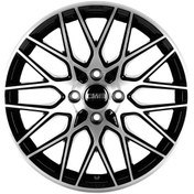 Resim CMS-1062-05 7.0x17" -5x112 ET49 57.1 Diamond Black Gloss Jant (4 Adet) 
