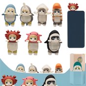 Resim 1 adet/6 adet/12 adet Anime Kedi Serisi Figür, Benzersiz Görünüm, Yüksek Oynanış, PVC Malzeme, Noel, Cadılar Bayramı, Evrensel Tatiller, Koleksiyon, Çeşitli Oda Türleri, Elektrik Gerektirmez 